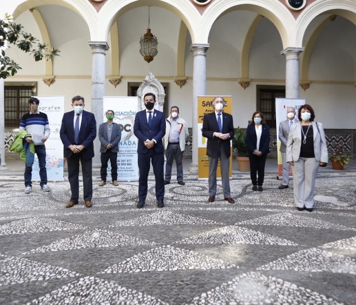 ©Ayto.Granada: El alcalde de Granada manifiesta el compromiso social del Ayuntamiento con las personas afectadas por una enfermedad mental